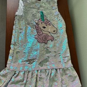 NWOT Lola & the Boys sequin unicorn dress